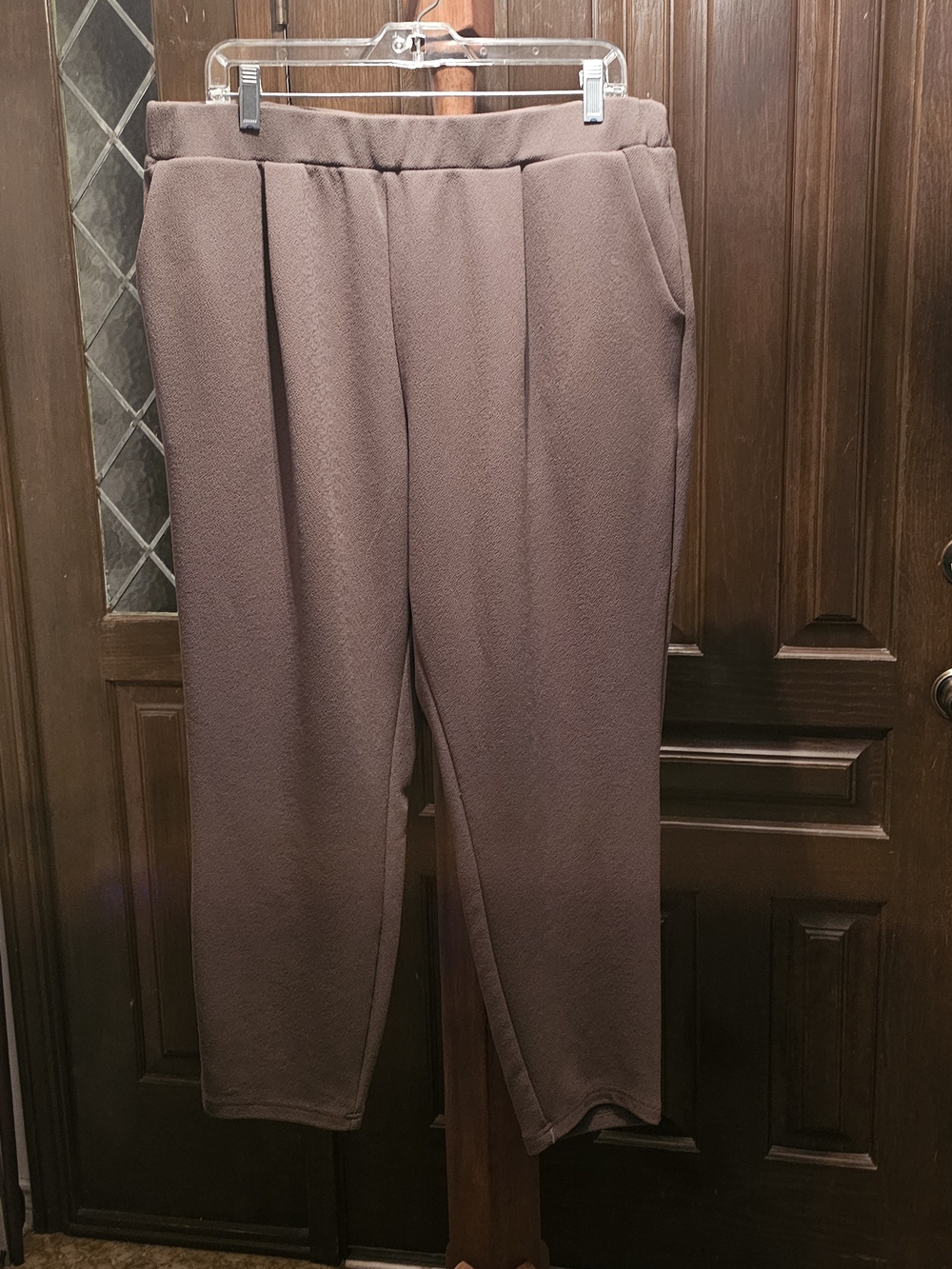 Women's Casual Pants- Taupe